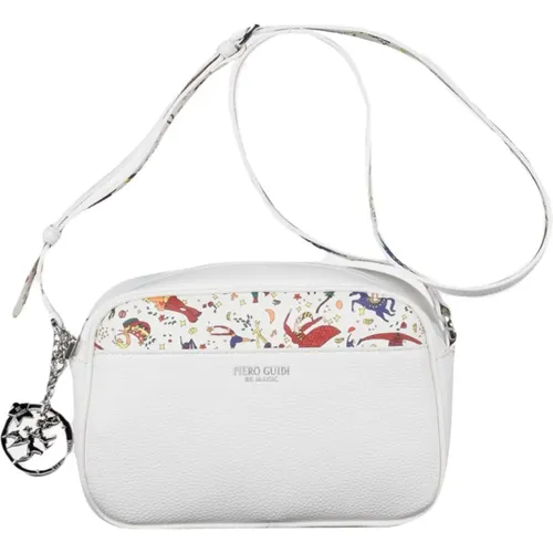 Weiße Schultertasche Magic Circus Print - Guidi - Modalova