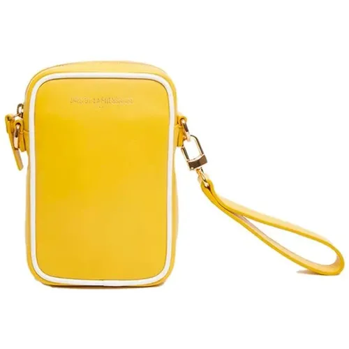 Smartphone-Tasche Marcia gelb , Damen, Größe: ONE Size - Ines De La Fressange Paris - Modalova