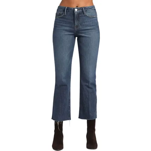 Cropped Jeans , female, Sizes: W26 - Frame - Modalova