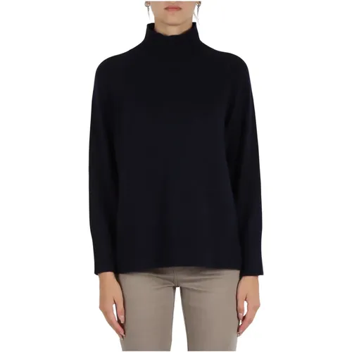 Kaschmir-Mischung Raglan-Pullover , Damen, Größe: L - Marella - Modalova