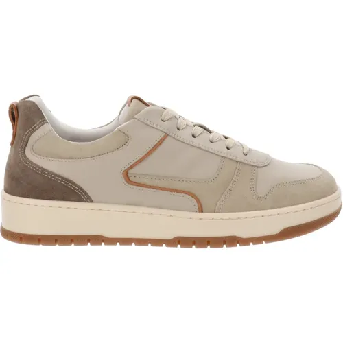 High-Quality Leather Sneakers , male, Sizes: 7 UK, 8 UK, 6 UK, 10 UK - Nerogiardini - Modalova