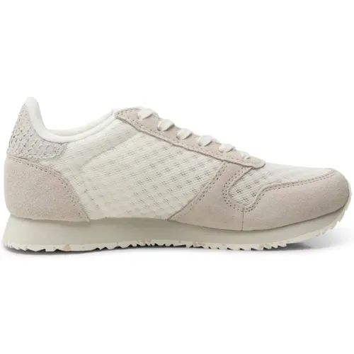 Suede Mesh Ydun Sneakers , Damen, Größe: 37 EU - Woden - Modalova