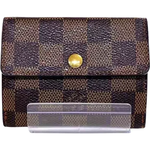 Pre-owned Canvas wallets , female, Sizes: ONE SIZE - Louis Vuitton Vintage - Modalova