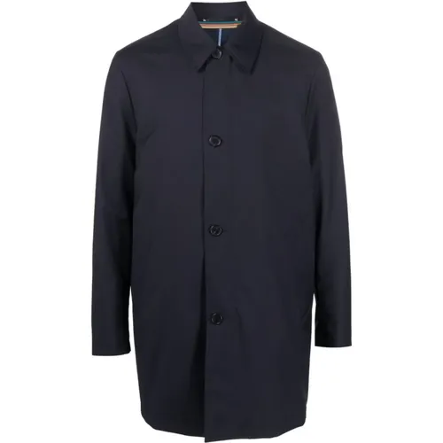 Wool Coat Classic Style , male, Sizes: M, L - Paul Smith - Modalova