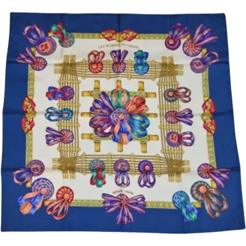 Pre-owned Silk scarves , female, Sizes: ONE SIZE - Hermès Vintage - Modalova