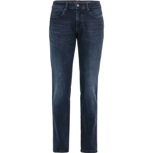 Slim Fit 5-Pocket Jeans , Herren, Größe: W38 L30 - camel active - Modalova