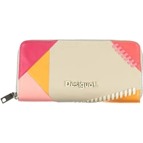 Stilvolle Polyethylen Brieftasche mit Reißverschluss - Desigual - Modalova