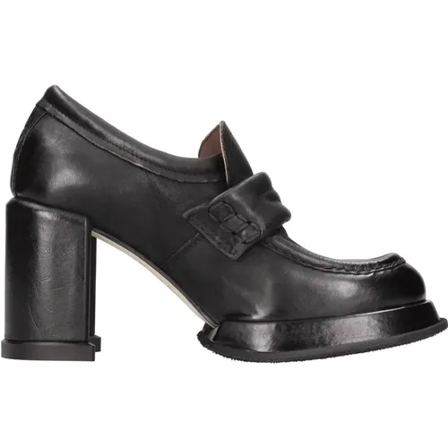 Flache Schuhe Schwarz , Damen, Größe: 39 EU - a.s.98 - Modalova