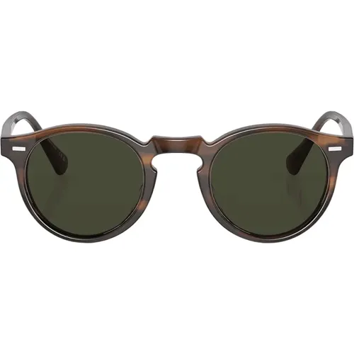 Iconic Gregory Peck Sunglasses , unisex, Sizes: 47 MM - Oliver Peoples - Modalova