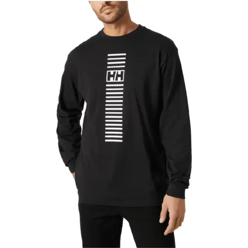 Long Sleeve Urban T-shirt , male, Sizes: L, M, XL - Helly Hansen - Modalova