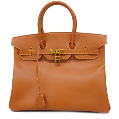 Pre-owned Leather hermes-bags , female, Sizes: ONE SIZE - Hermès Vintage - Modalova