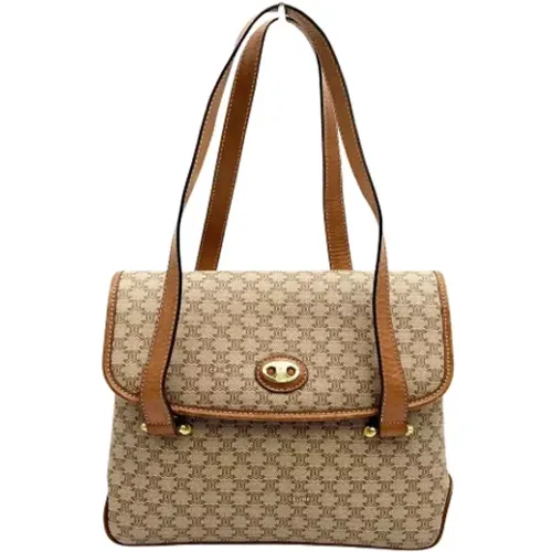 Pre-owned Canvas celine-bags , female, Sizes: ONE SIZE - Celine Vintage - Modalova