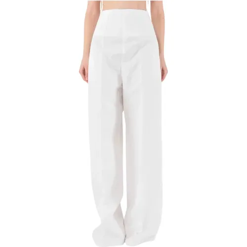 Wide Trousers , female, Sizes: S - SPORTMAX - Modalova