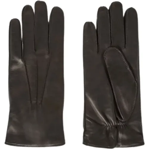 Lamb Leather Knitted Wool Gloves , unisex, Sizes: M, L - Loro Piana - Modalova