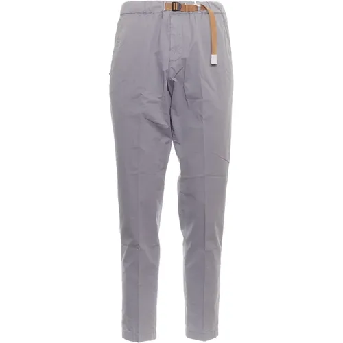 Mens Clothing Trousers Grey Ss24 , male, Sizes: M, L, XL - White Sand - Modalova