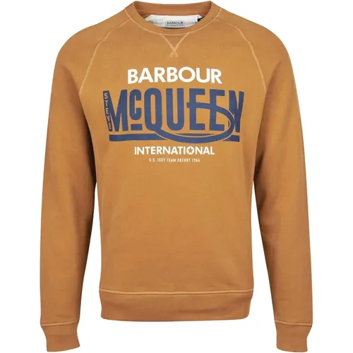 Randall Crew Sweatshirt , Herren, Größe: M - Barbour - Modalova