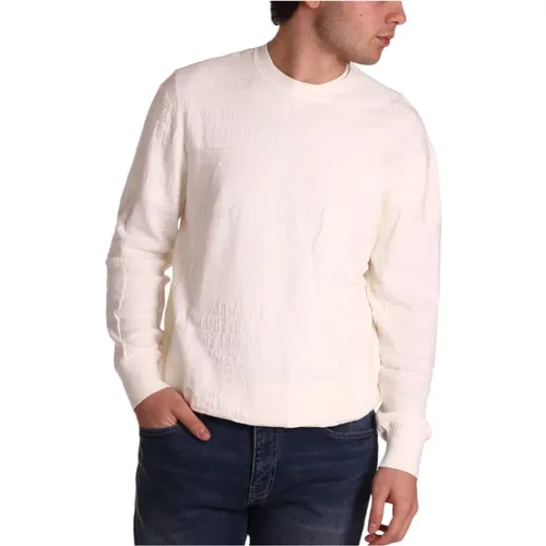 Off White Ao Camo Sweater - Armani Exchange - Modalova