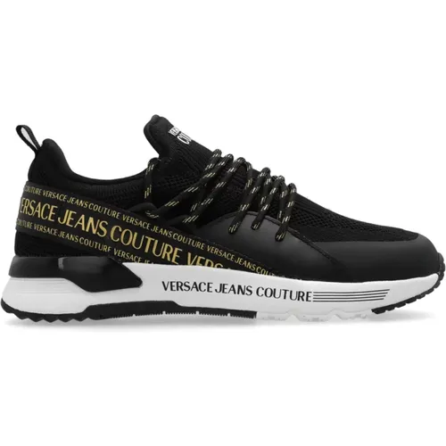 Sneakers with logo , female, Sizes: 3 UK - Versace Jeans Couture - Modalova