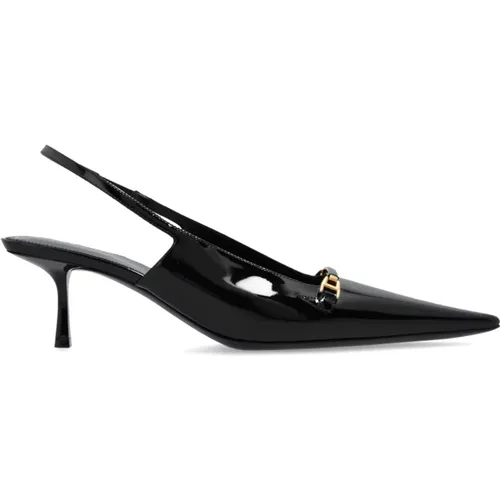 ‘Carine’ high heels , female, Sizes: 4 1/2 UK, 8 UK, 7 UK, 6 1/2 UK, 5 1/2 UK, 3 1/2 UK, 2 1/2 UK, 5 UK - Saint Laurent - Modalova