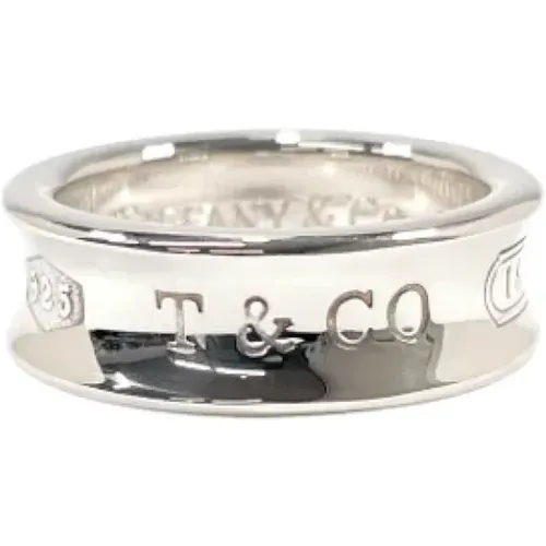 Pre-owned Silver rings , female, Sizes: ONE SIZE - Tiffany & Co. Pre-owned - Modalova