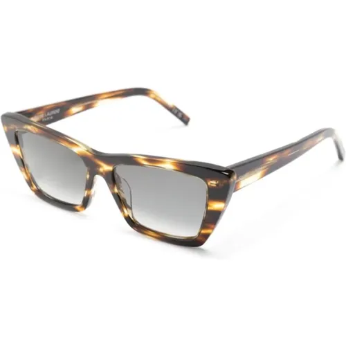 SL 276 Mica 042 Sunglasses , female, Sizes: 53 MM - Saint Laurent - Modalova