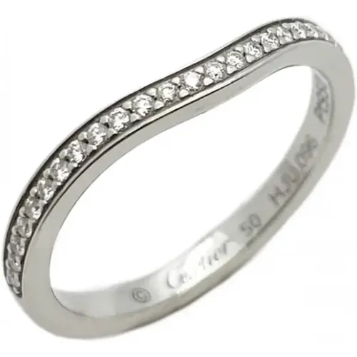 Pre-owned Platinum rings , female, Sizes: ONE SIZE - Cartier Vintage - Modalova