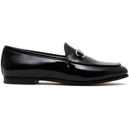 Flat Shoes with Horsebit Detail , female, Sizes: 3 UK - Gucci - Modalova