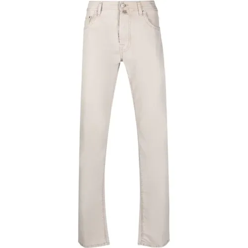 Slim-Fit Bard Blended Cotton Pants , male, Sizes: W33, W36 - Jacob Cohën - Modalova