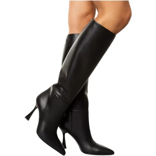 Leather Boot with Non-Slip Sole , female, Sizes: 7 UK - Sergio Levantesi - Modalova