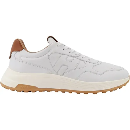 Modern Leather Sneakers with Memory Foam , male, Sizes: 10 UK, 7 1/2 UK, 7 UK, 9 1/2 UK, 11 UK, 8 UK, 5 UK, 6 1/2 UK, 5 1/2 UK, 8 1/2 UK, 6 UK, 9 UK - Hogan - Modalova