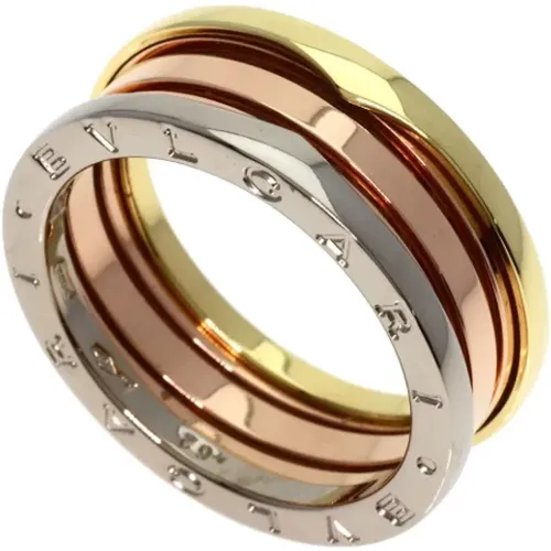 Pre-owned Gold rings , female, Sizes: ONE SIZE - Bvlgari Vintage - Modalova