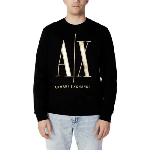 Sweatshirt Heren , male, Sizes: M, 2XL, L, S, XL - Armani Exchange - Modalova