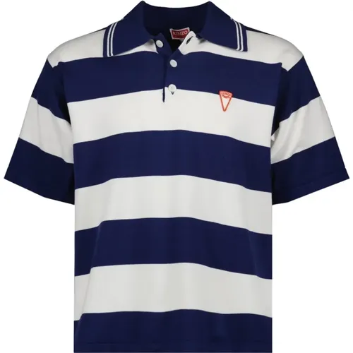 Striped Polo Shirt , male, Sizes: M, S, XS - Kenzo - Modalova