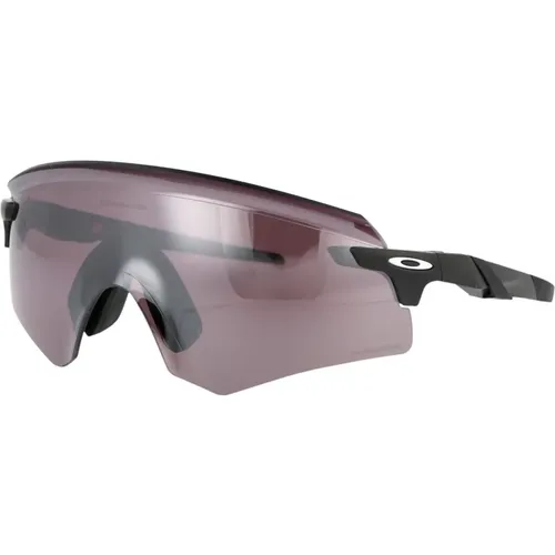 Stylish Sunglasses with Encoder Technology , male, Sizes: 36 MM - Oakley - Modalova