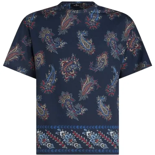 T-Shirts , Herren, Größe: XL - ETRO - Modalova