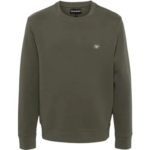 Crewneck Sweatshirt , Herren, Größe: M - Emporio Armani - Modalova