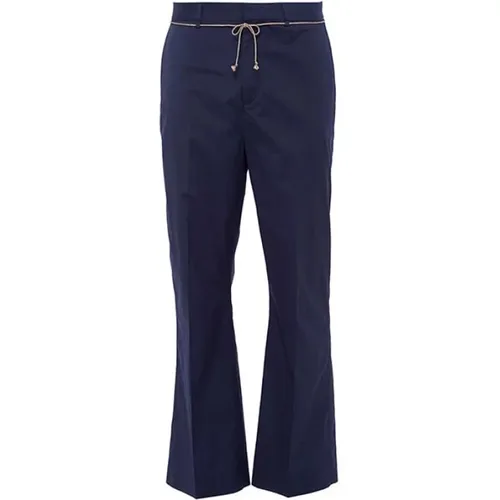 Rosa Label Chino Twill Hose , Herren, Größe: L - Acne Studios - Modalova