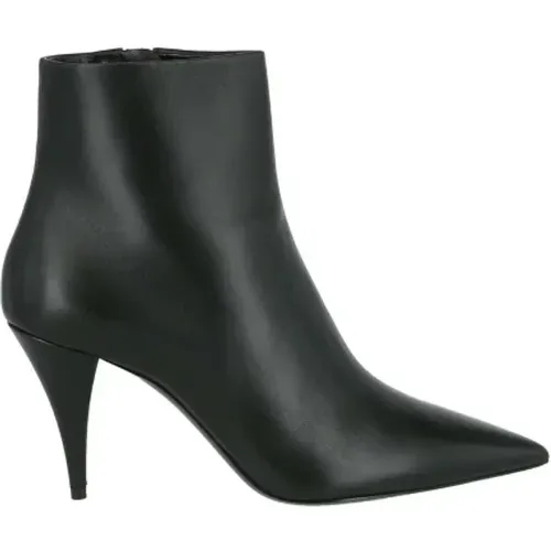 Leather boots , female, Sizes: 5 1/2 UK - Saint Laurent - Modalova