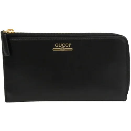 Pre-owned Leather wallets , female, Sizes: ONE SIZE - Gucci Vintage - Modalova