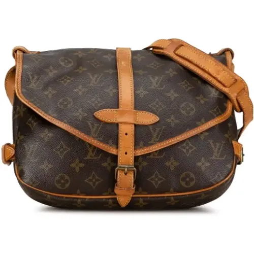 Pre-owned Canvas crossbody-bags , female, Sizes: ONE SIZE - Louis Vuitton Vintage - Modalova