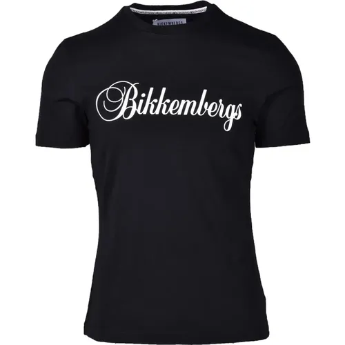 T-Shirts , male, Sizes: L, XL, S - Bikkembergs - Modalova