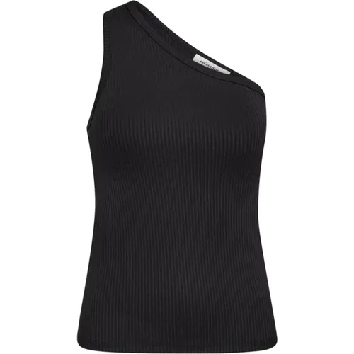 Ribbed Tank Top , female, Sizes: M, XL, S, L - Co'Couture - Modalova