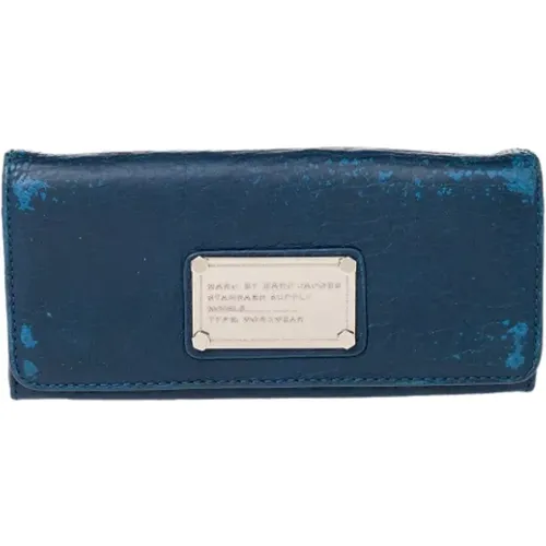 Pre-owned Leather wallets , female, Sizes: ONE SIZE - Marc Jacobs Pre-owned - Modalova