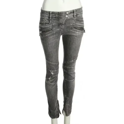 Pre-owned Fabric jeans , female, Sizes: S - Balmain Pre-owned - Modalova