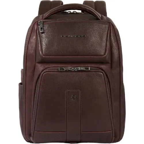 Men's Bags Bucket Bag & Backpack Dark Ss24 , male, Sizes: ONE SIZE - Piquadro - Modalova