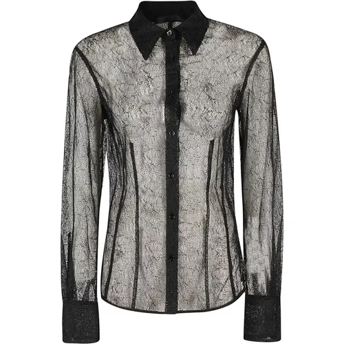 Stilvolles Seamed Shirt , Damen, Größe: M - Helmut Lang - Modalova