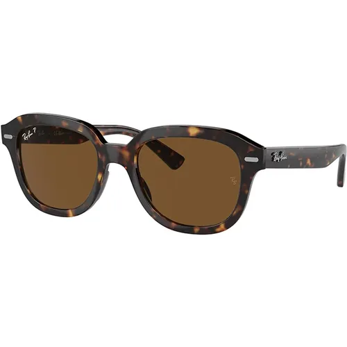 Erik Polarisierte Sonnenbrille , unisex, Größe: 53 MM - Ray-Ban - Modalova