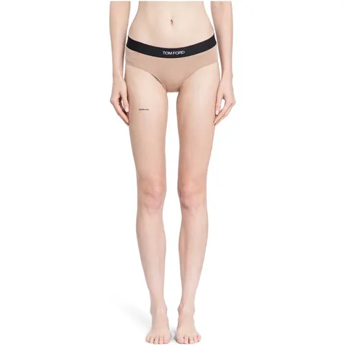 Rose Dust Logo Waistband Underwear , female, Sizes: M, L, S, XS - Tom Ford - Modalova