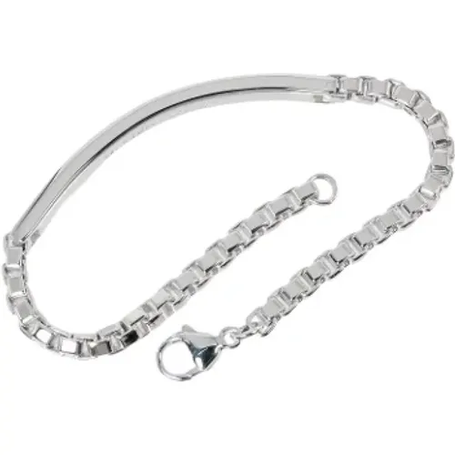 Pre-owned Silver bracelets , male, Sizes: ONE SIZE - Tiffany & Co. Pre-owned - Modalova