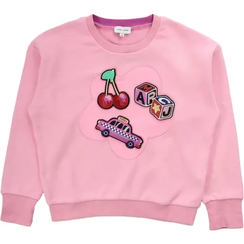 Kinder Sweatshirt - Rosa - Regular Fit - Marc Jacobs - Modalova